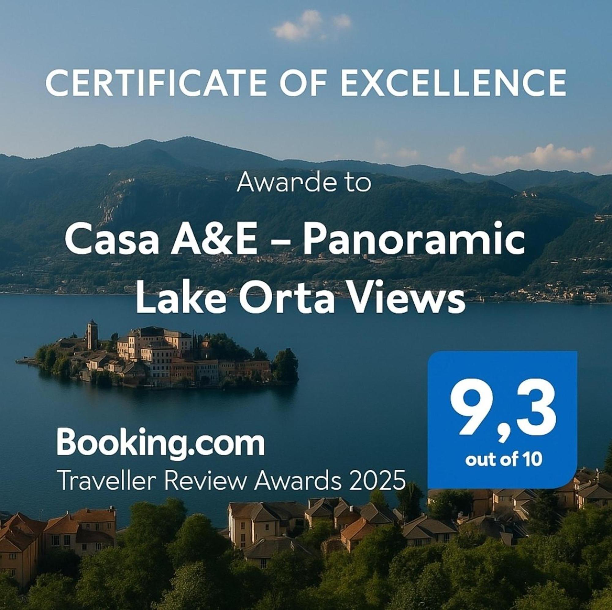 Casa A&E - Panoramic Lake Orta Views Oira Εξωτερικό φωτογραφία